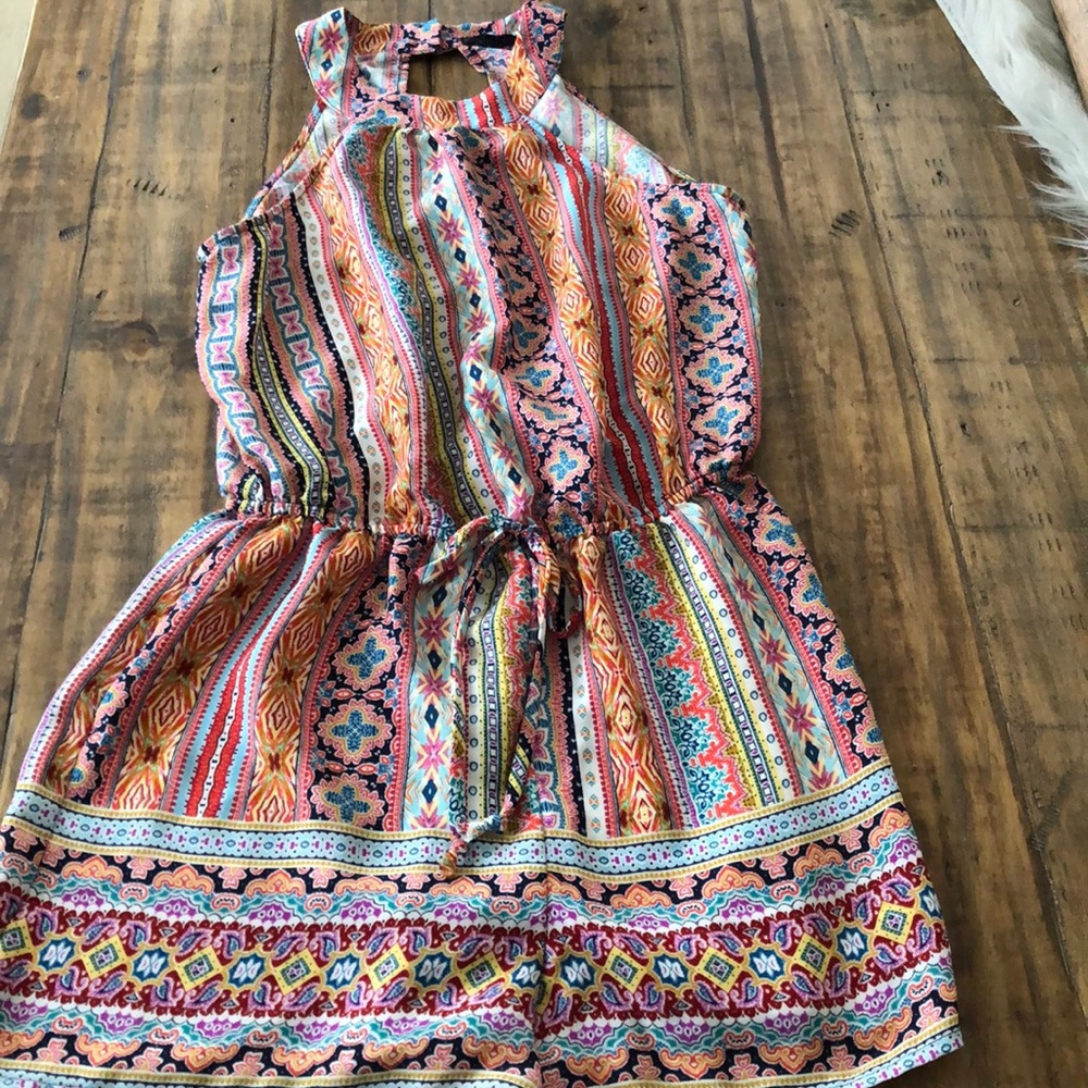 Bebop spring colored romper